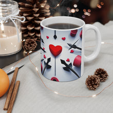 Load image into Gallery viewer, Valentine&#39;s Day is for Love #27 11oz AI Decorative Coffee Mug
