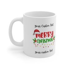 Load image into Gallery viewer, Personalized Fancy Golden Retriever #5 Christmas Vibes Ceramic Mug 11oz Custom
