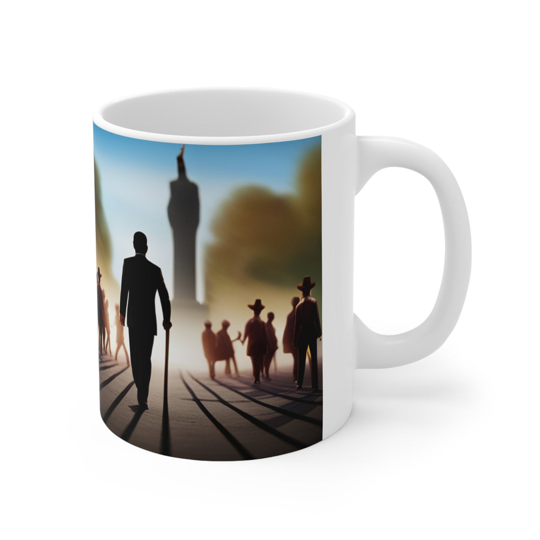 Civil Rights Movement for Peace & Equality #5 Mug AI-Generated Artwork 11oz mug