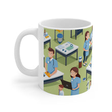 Load image into Gallery viewer, Professional Worker Doctor and Nurse #2 Ceramic 11oz Mug AI-Generated Artwork

