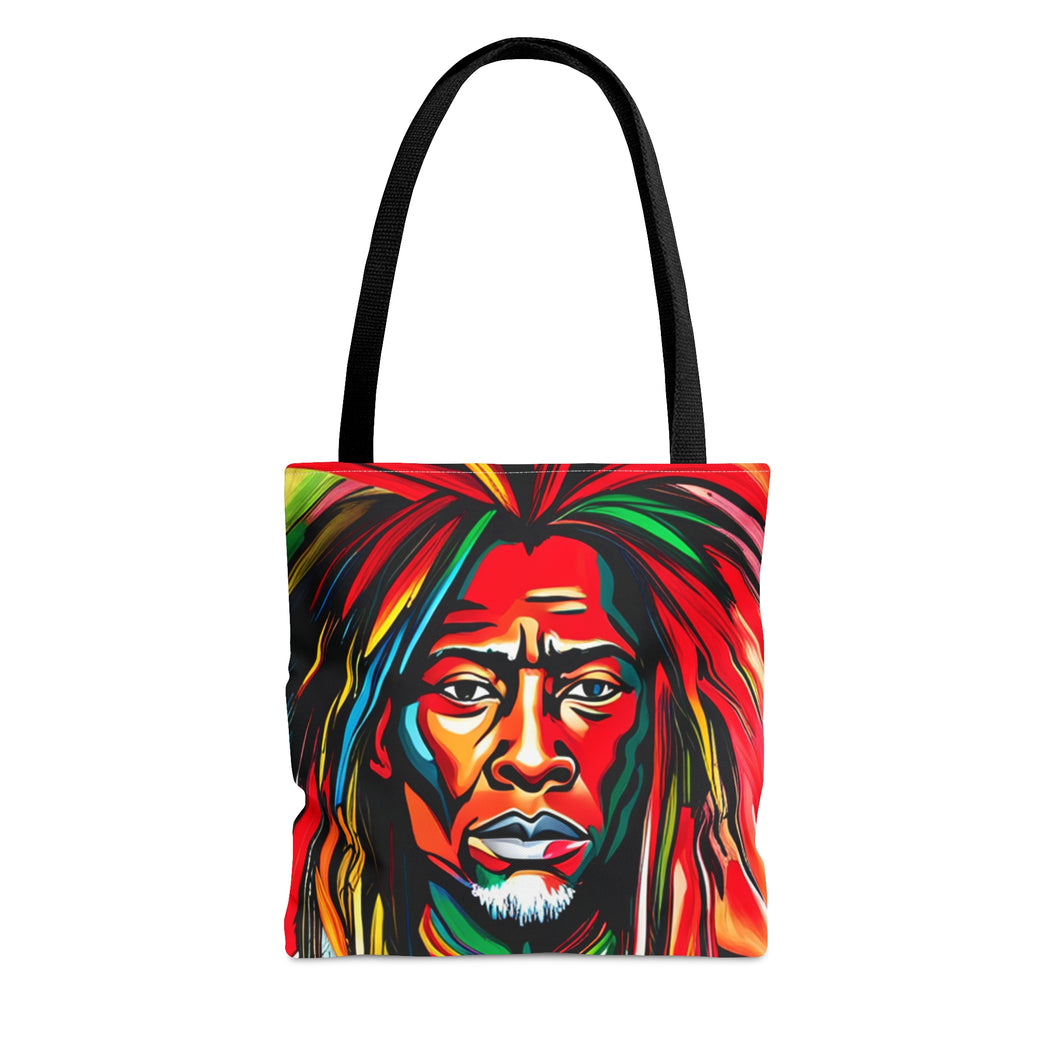 Color of Africa #9 Tote Bag AI Artwork 100% Polyester