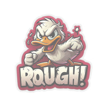 Load image into Gallery viewer, Angry Rough Day Duck Vinyl Stickers, Laptop, Journal, Whimsical, Humor #8
