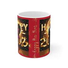 Load image into Gallery viewer, New Year&#39;s Celebration Couple #3 Ceramic Mug 11oz AI Generated
