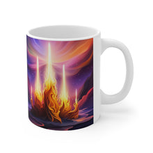 Load image into Gallery viewer, Happy Birthday Candles #14 Ceramic 11oz Mug AI-Generated Artwork
