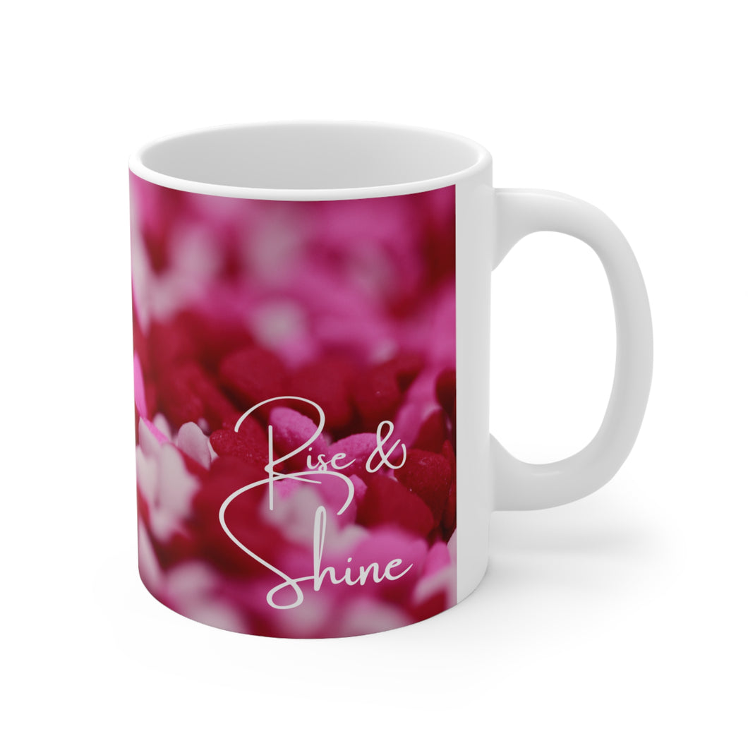 Rise and Shine #6 Ceramic 11oz Decorative Coffee Mug