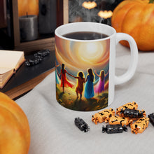 Load image into Gallery viewer, A Place of Peace Children at Play #1 Mug 11oz mug AI-Generated Artwork
