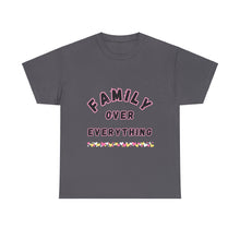 Load image into Gallery viewer, Muse Wearable Pink Border Family Over Everything Unisex Cotton Crewneck T-Shirt
