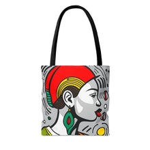 Load image into Gallery viewer, Color of Africa #23 Tote Bag AI Artwork 100% Polyester
