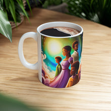 Load image into Gallery viewer, Family life is Healthy for the Soul #6 11oz mug AI-Generated Artwork
