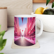 Load image into Gallery viewer, Valentine&#39;s Day From The Pink Heart #7 Mug 11oz mug AI-Generated Artwork
