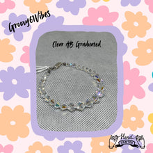 Load image into Gallery viewer, Crystal AB Bling Graduated - Handcrafted Austrian Beads Bracelet Jewelry
