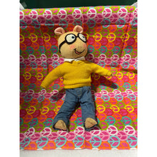Load image into Gallery viewer, 2002 Arthur Read Aardvark Plush Stuffed Animal Doll
