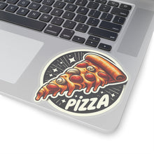 Load image into Gallery viewer, Midnight Pizza Slice Foodie Vinyl Stickers, Laptop, Water Bottle, Journal #6
