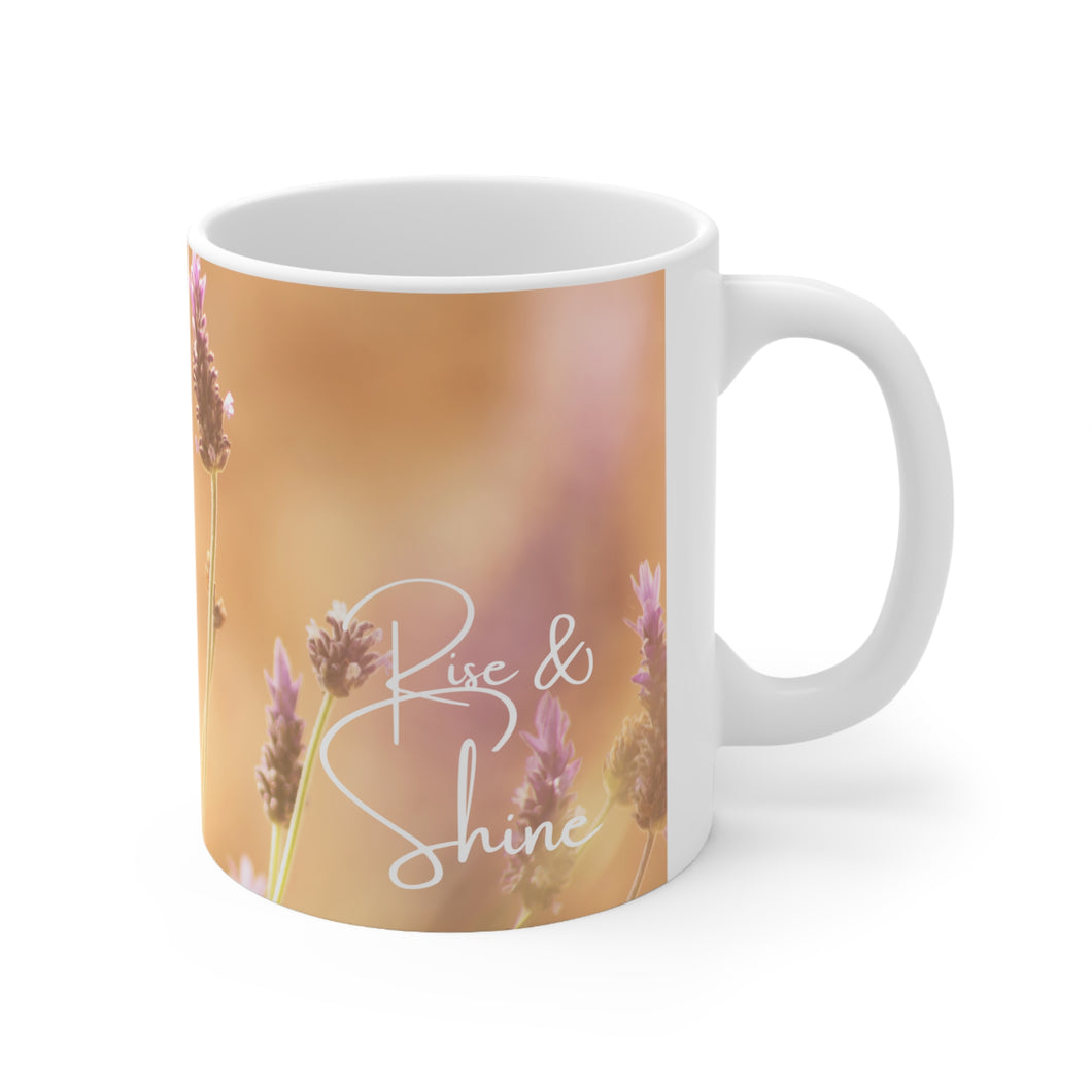 Rise and Shine #22 Ceramic 11oz Decorative Coffee Mug