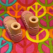 Load image into Gallery viewer, Bratz Footwear Pink Lace Flats Triplets Brigitte Pink Shoes
