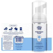 Load image into Gallery viewer, Squatty Potty Toilet Tissue Paper Foam Instant Wet Wipe Alternative - 2 Pack, 50 ml, 1.69 Fl Oz
