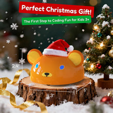 Load image into Gallery viewer, Apitor Robot Bear Screen-Free Coding Robot for Kids Ages 3-5, First Coding Toy with Lights, Sounds &amp; Alphabet Map, STEM Learning Toy Birthday Gift for Boys &amp; Girls
