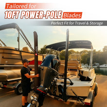 Load image into Gallery viewer, ProSSS Power-Pole Cover 1PCS (10ft, Black) – Premium Lycra Fabric for Superior Elasticity – Snug Stretch Fit – No Zipper/Velcro – Travel Protective Cover for Power-Pole Blades
