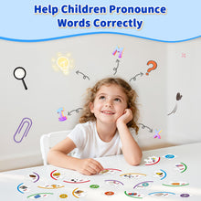 Load image into Gallery viewer, LilLaufy Phonics Word Puzzles for Kids, Phonetic Rhyming Game for Kindergarten, Reading Spelling Game, Toddler Speech Therapy Toys, Sight Words Games, Short Vowel Sound Blends for Preschool Learning
