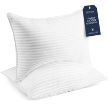 Load image into Gallery viewer, Beckham Hotel Collection Bed Pillows Standard/Queen Size Set of 2 - Original Soft Down Alternative Pillow for Sleeping - Soft Support for Back, Stomach or Side Sleepers
