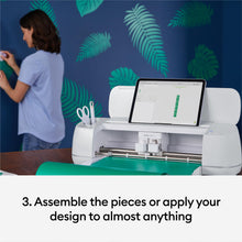 Load image into Gallery viewer, Cricut Maker 3 &amp; Digital Content Library Bundle - Includes 30 images in Design Space App - Smart Cutting Machine, 2X Faster &amp; 10X Cutting Force, Cuts 300+ Materials, Blue
