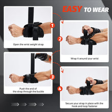 Load image into Gallery viewer, Adjustable Wrist Weights, Arm Weights for Women Men, Removable Weighted Wrist Weights for Fitness Workout, Running, Jogging, 1Pair 2 Pack (Wrist Weight 6.6 LBS)
