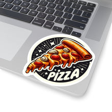 Load image into Gallery viewer, Midnight Pizza Slice Foodie Vinyl Stickers, Laptop, Water Bottle, Journal #6
