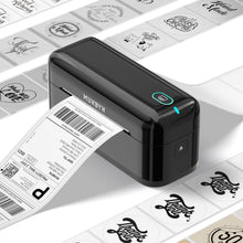 Load image into Gallery viewer, MUNBYN RW402B Thermal Label Printer+4"x6" Direct Thermal Shipping Label 220 Labels/Roll
