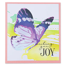 Load image into Gallery viewer, Sizzix Stencil &amp; Stamp Craft Cardmaking | 664896 Tools with Sizzix Layered Stencils 4PK-Butterfly by Olivia Rose, 665261
