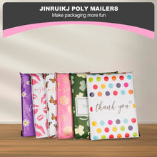 Load image into Gallery viewer, JinRuiKJ Yellow Heart Printed Poly Mailer 10x13 100 Pack - Shipping Bags for Clothing, Strong Thick and Self Adhesive Mailing Bags - Cute Packaging Bags for Small Business
