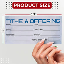 Load image into Gallery viewer, Offering Envelopes for Church, 500 Count, Tithes and Cash Envelopes for Church Donations
