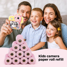 Load image into Gallery viewer, MUNBYN 2 1/4" x 50' Pink Thermal Paper, Kids Camera Refill Print Paper, Receipt Paper(10 Rolls), BPA Free Fits 58mm Mini Thermal POS Printer, Square Terminal Credit Card Machines
