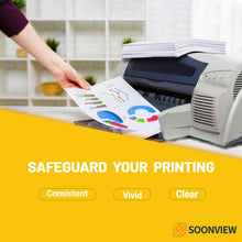 Load image into Gallery viewer, SOONVIEW SP01 SP-1 Extra High Capacity Sublimation Ink Cartridges Set Compatible with Brother SP-1 (SP1) Sublimation Printer (Black-100mL, Cyan-50mL, Magenta-50mL, Yellow-50mL)
