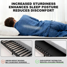 Load image into Gallery viewer, Queen Bunkie Board 10mm (60x80 inches) - Anti-Sag Mattress Support Board, Noise-Minimizing, Breathable &amp; Moisture Resistant - Universal Fit for Metal Bed Frame,Platform Beds &amp; Pull-Out Sleeper Sofa
