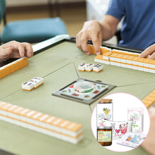 Load image into Gallery viewer, LemonRoad 5 Pcs Mahjong Party Gifts Set Cocktail Dish Towel Cosmetic Bag Funny Scented Candle Greeting Card Glass Tumbler Cup for Mahjong Lover Women Mom Grandma Birthday Travel Game Night
