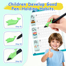 Load image into Gallery viewer, FAYUNDRA Grooved Handwriting Practice for Kids, Magic Grooved Writing Practice Books, 7 Reusable Tracing Workbooks for Preschool &amp; Kindergarten, Learn Letters &amp; Numbers for Ages 3–8 (7)
