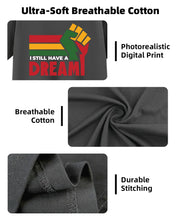 Load image into Gallery viewer, Martin Luther King Black History Month Shirts for Women and Men African American MLK I Have a Dream T-Shirt Tops Graphic Tee
