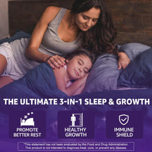 Load image into Gallery viewer, LILICARE Kids Sleep Gummies - Magnesium Glycinate for Kid, Melatonin Free Nighttime Gummies | with Vitamin C for Immune, Calcium &amp; D3 for Growth | GummieJel Liquid-Filled Melatonin Alternative, 60ct
