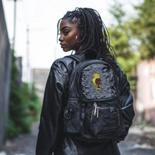 Load image into Gallery viewer, Black Queen Black Girl Magic Embroidered Iron on Golden Patches, 3 Pack
