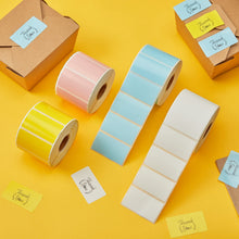 Load image into Gallery viewer, 2.25 x1.25 Color Thermal Labels+4x2 Direct Thermal Labels
