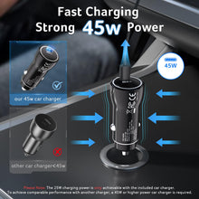 Load image into Gallery viewer, acer Qi2.2 25W for MagSafe Car Mount Charger, Wireless Car Charger with Cooling Fan &amp; Backlight, Vent Phone Mount with 45W Car Adapter, 360°Rotation Magnetic Phone Holder for iPhone 17/16/15/14/13
