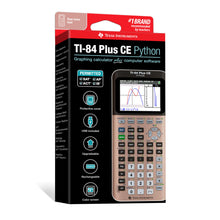 Load image into Gallery viewer, Texas Instruments TI-84 Plus CE Color Graphing Calculator, Rose Gold (Metallic)
