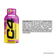 Load image into Gallery viewer, C4 Performance Energy Shot 2oz 12pk - Grape Popsicle
