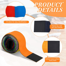 Load image into Gallery viewer, Gemscream Gymnastics Mat Hook Fastener 20ft Long 4 Inch Wide Cheer Mat Tape for Carpet Marker Non-Slip Gymnastics Training Equipment for Cheer Gym Floors Cheerleading Supplies
