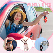 Load image into Gallery viewer, Kigley 150 Pcs Vintage Motel Keychain Blank Hotel Keychain Bulk Retro Sublimation Blank Key Chain Plastic with Ring for DIY Crafting Luggage Tag Label Ornaments Gifts Souvenir Accessories, 30 Colors
