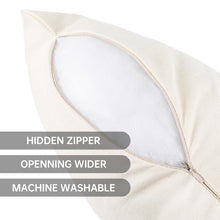 Load image into Gallery viewer, YOSICHY Valentines Decorations-Valentine Pillow Covers 18x18 Set of 4, Pink Red Hearts Be My Valentine Throw Outdoor Pillow Covers Anniversary Wedding Cushion Case for Home Sofa Couch Décor
