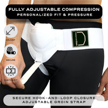 Load image into Gallery viewer, Abdomencare Inguinal Hernia Belt for Men &amp; Women – Hernia Support for Men Inguinal with 2 Compression Pads – Left or Right Side Hernia Truss – Hernia Groin Support With Adjustable Straps – S/M 2PK
