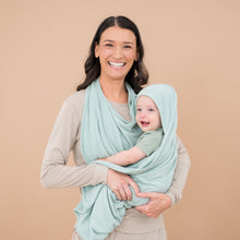 Load image into Gallery viewer, KYTE BABY Terry Apron Towel in Sage
