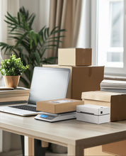 Load image into Gallery viewer, MUNBYN Shipping Scale, Accurate 66lb/0.1oz Postal Scale with Sweet Pink Style, Hold/Tear/PCS Function, Auto-Off, Battery &amp; AC Adapter, Back-Lit LCD Display, Digital Scale for Packages and Food Black
