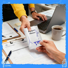 Load image into Gallery viewer, 200 Pack Passport Photo Holder with Closed Design, Thick Paper with Glossy &amp; Matte Coating, 5.31x3.54 Inches, 2 Slots for Passport Photos - for Office, Travel &amp; Customer Delivery
